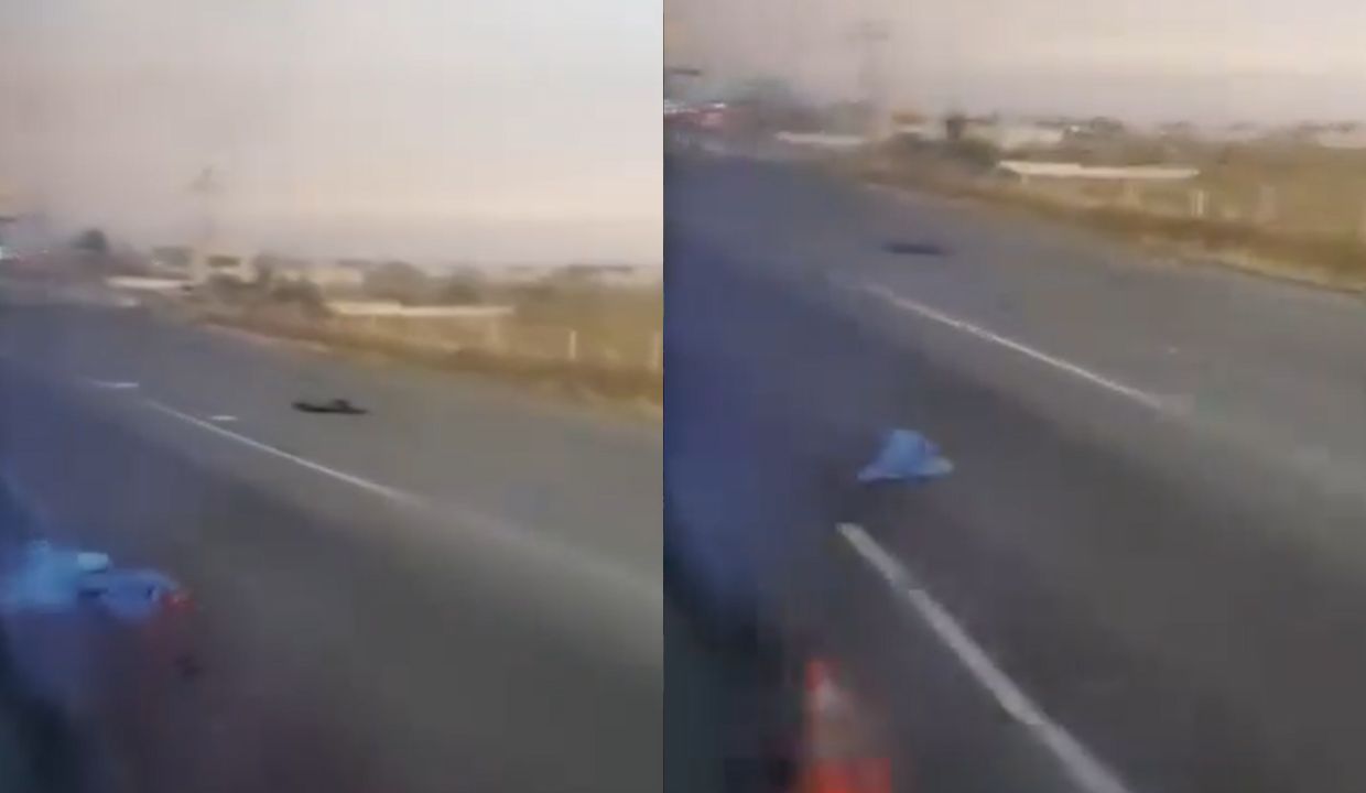 Reportan tráfico lento en la autopista Puebla-Orizaba por atropellamiento HOY