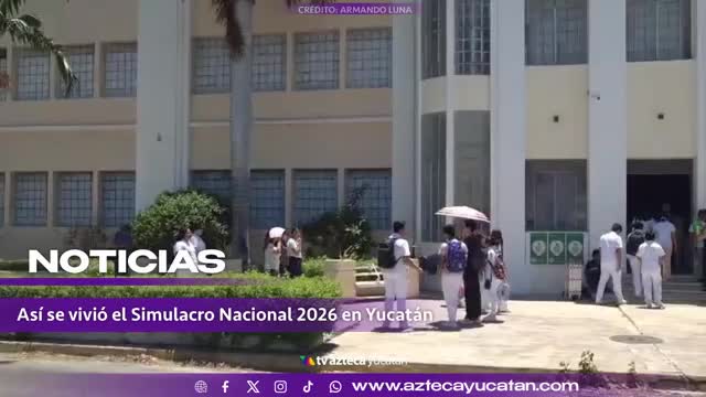 VIDEO: Así se vivió el Primer Simulacro Nacional 2026 desde la Facultad ...