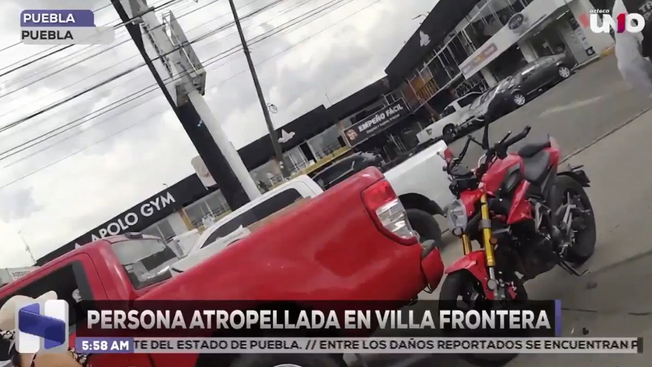Persona resulta atropellada en Villa Frontera; esto se sabe
