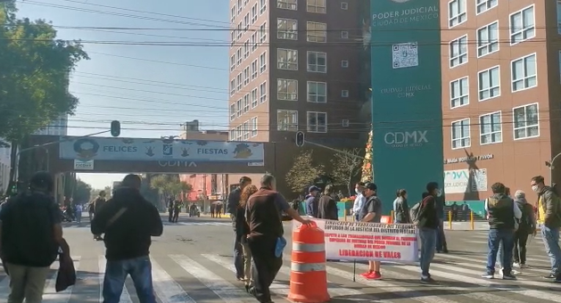 Trabajadores de Poder Judicial CDMX protestan una vez más