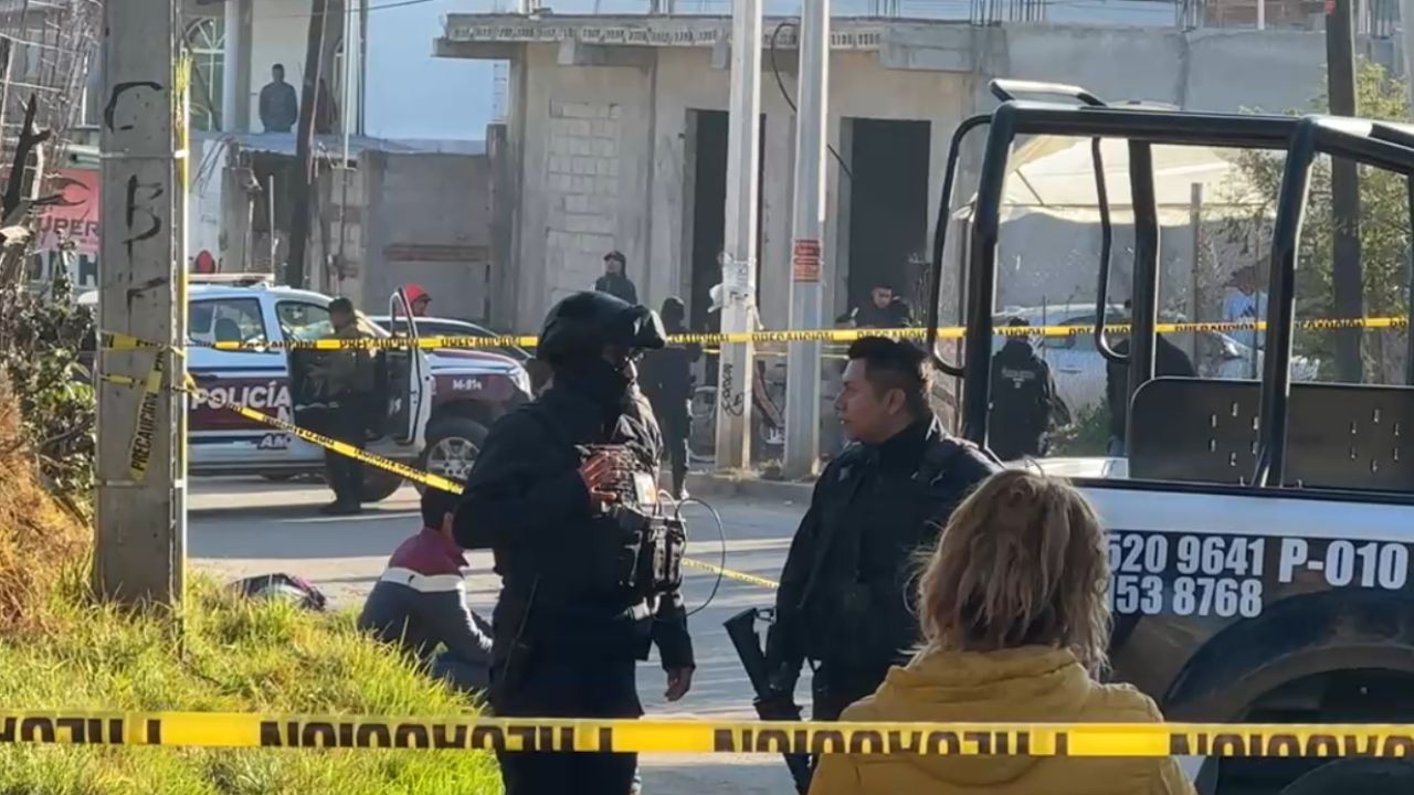 VIDEO: Ejecutan a hombre en tortillería de Amozoc hoy martes: así se ve la zona