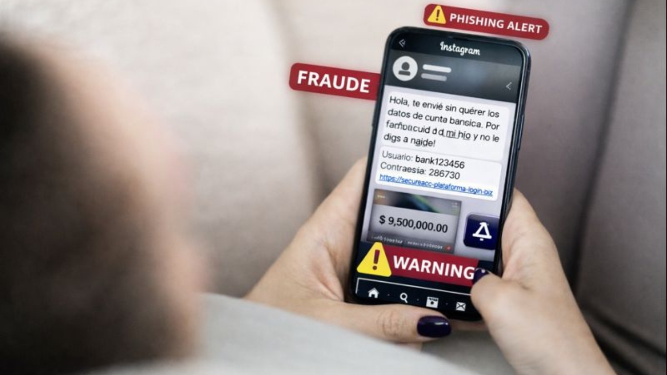 Nueva estafa en Instagram roba dinero con mensajes falsos