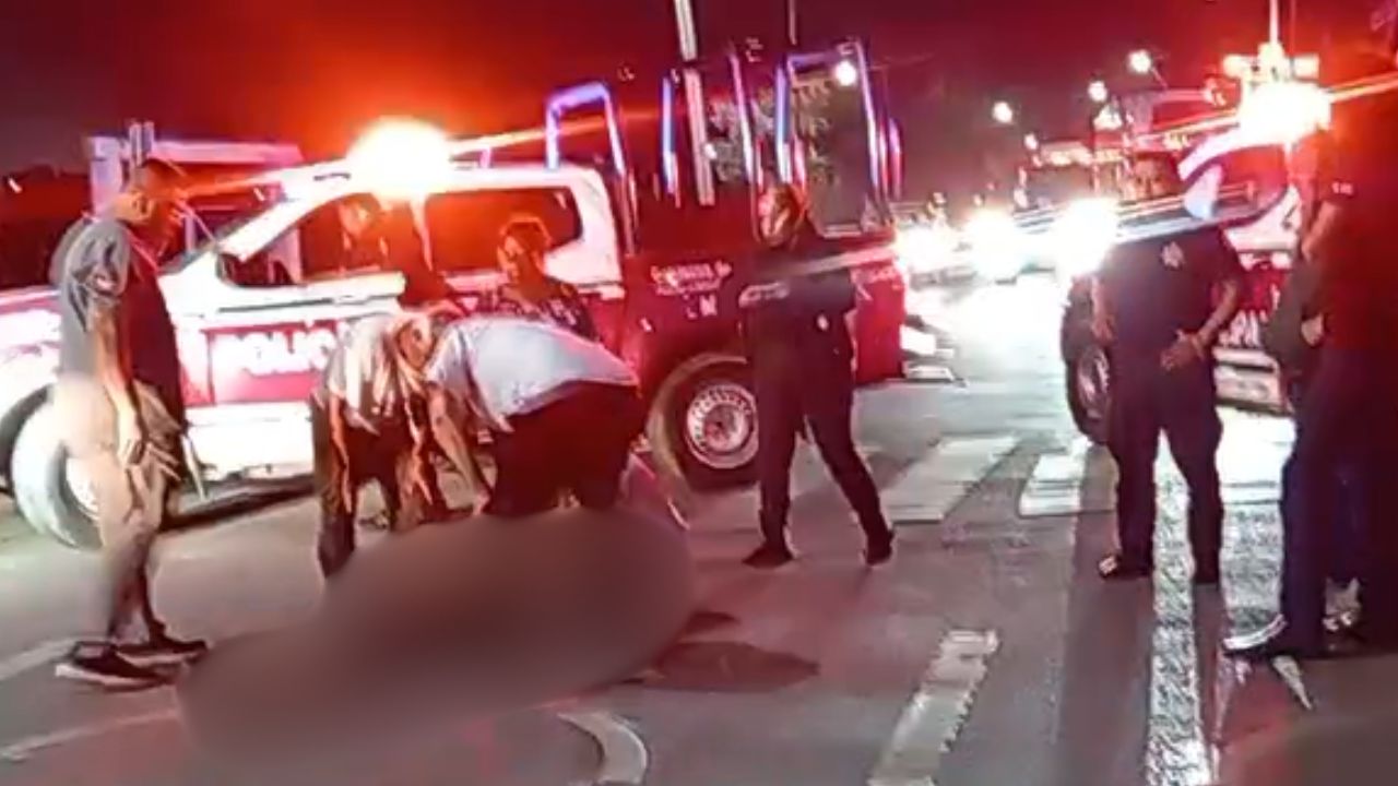 Abuelita fue atropellada en San Nicolás Tetitzintla, Tehuacán; quedó gravemente herida