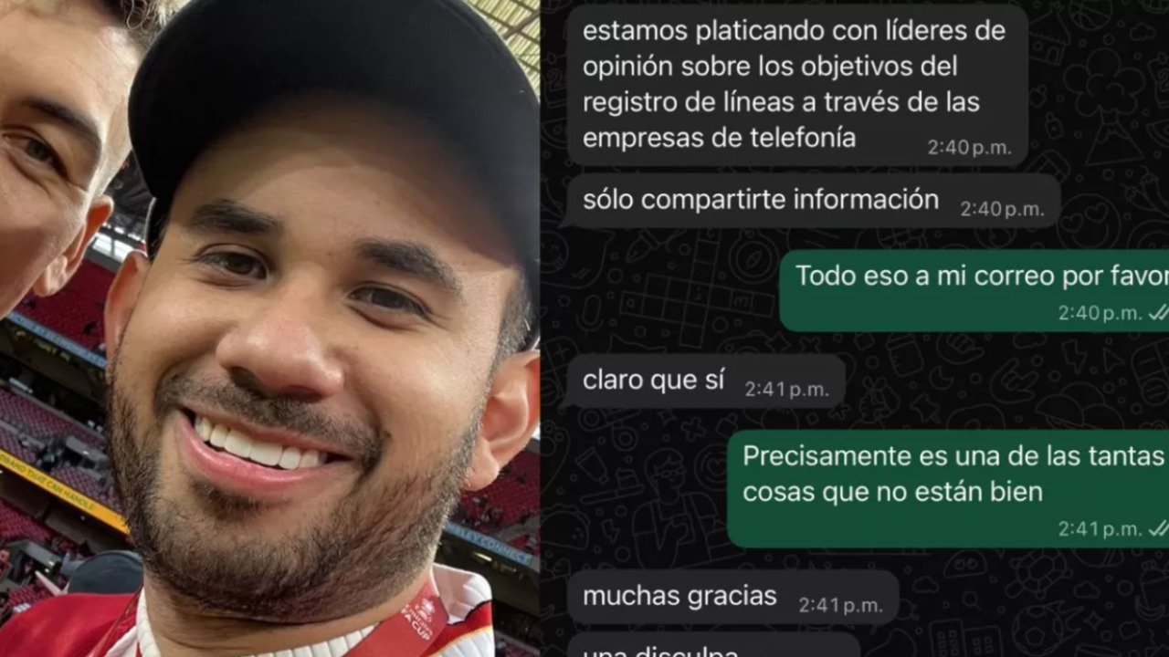 Werevertumorro exhibe cómo alguien obtuvo su teléfono tras queja por el registro de celulares ¿Se acabó la privacidad?