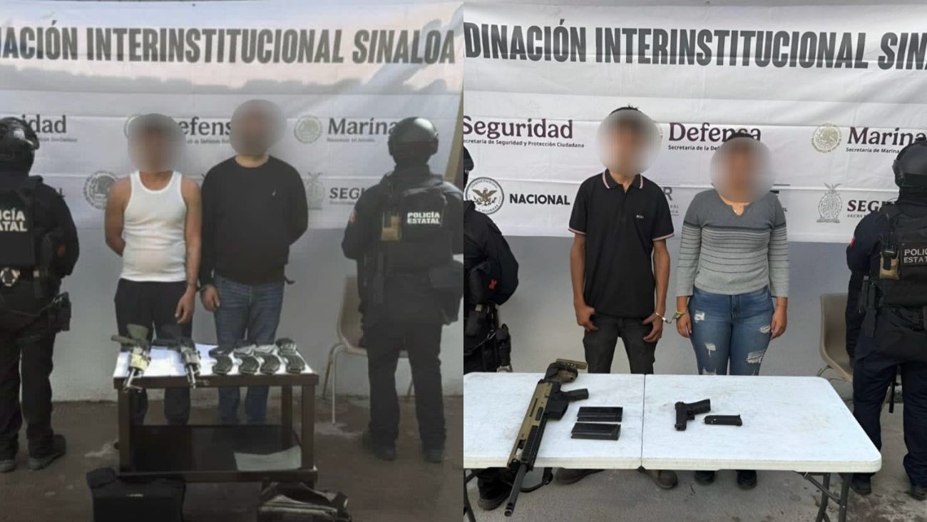 Detienen a cuatro personas armadas durante búsqueda de mineros desaparecidos en Concordia, Sinaloa