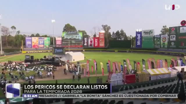 Los Pericos se declaran listos para la temporada 2026