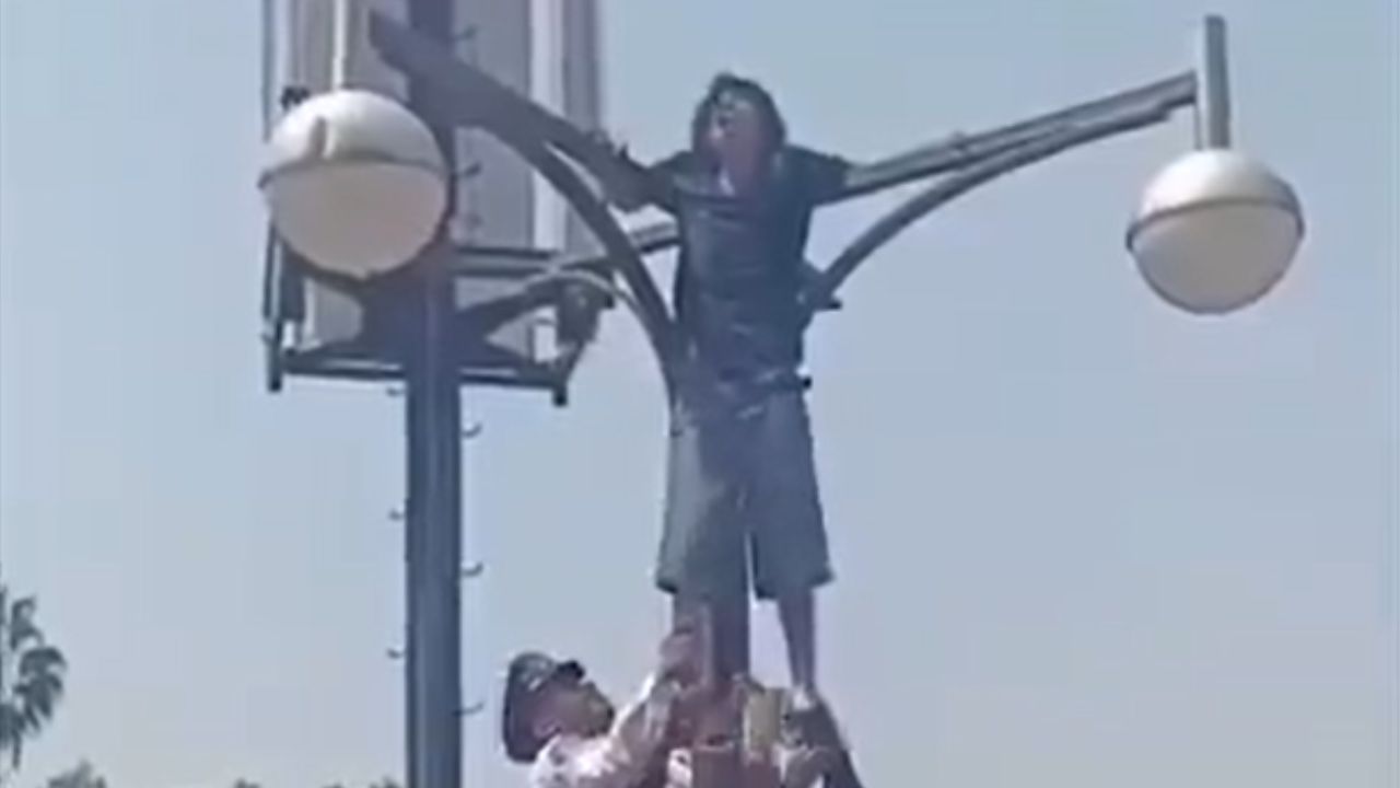 VIDEO IMPACTANTE: Crucifican a ladrón en plena Semana Santa; captan momento viral