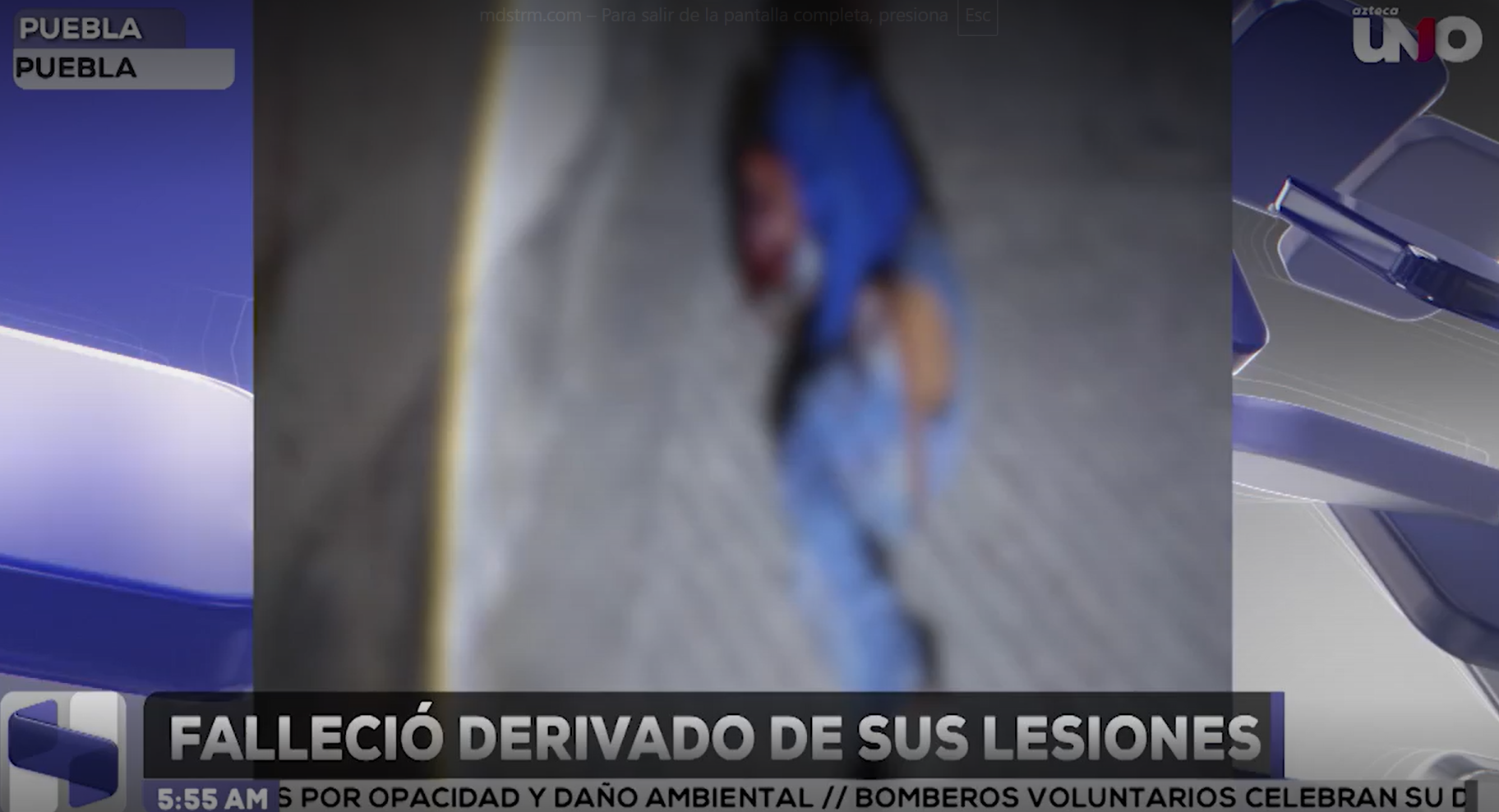 Hombre fallece debido a las lesiones que sufrió en la cabeza en Santo Tomás Chautla