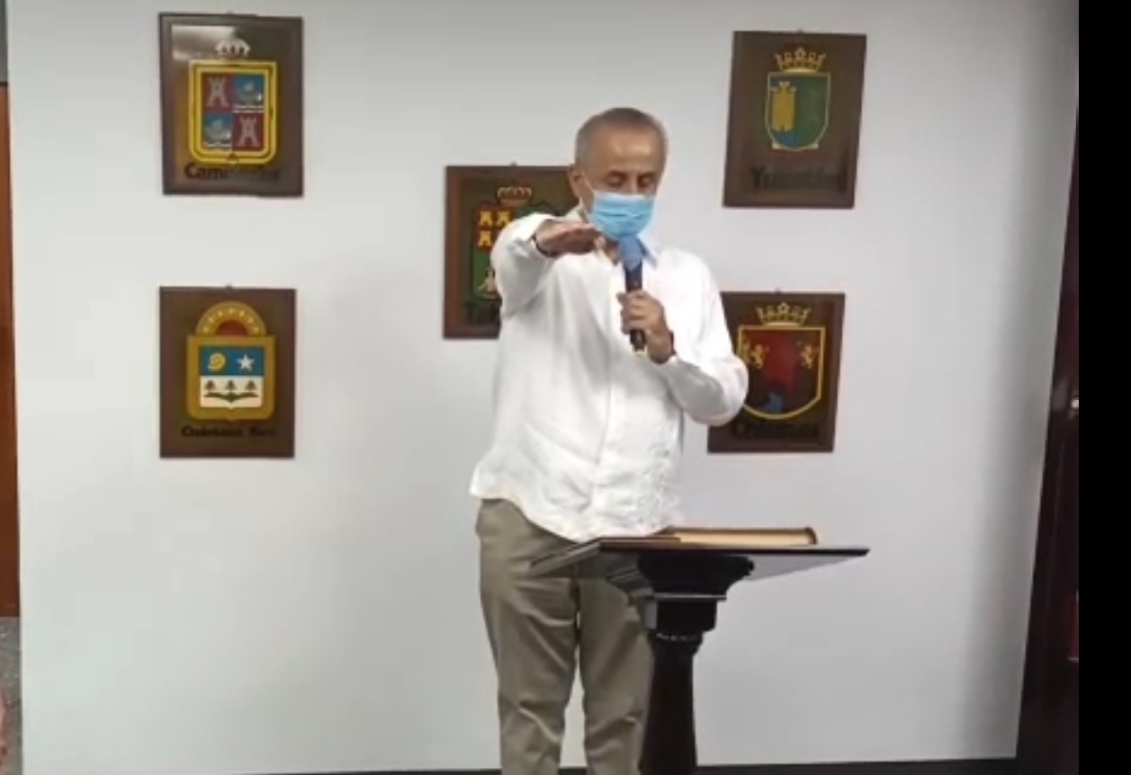 Toma protesta Carlos Merino como gobernador provisional de Tabasco - Vimarsana News