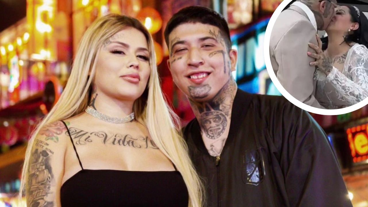 Los influencers Mona y Geros se casan durante transmisión en vivo