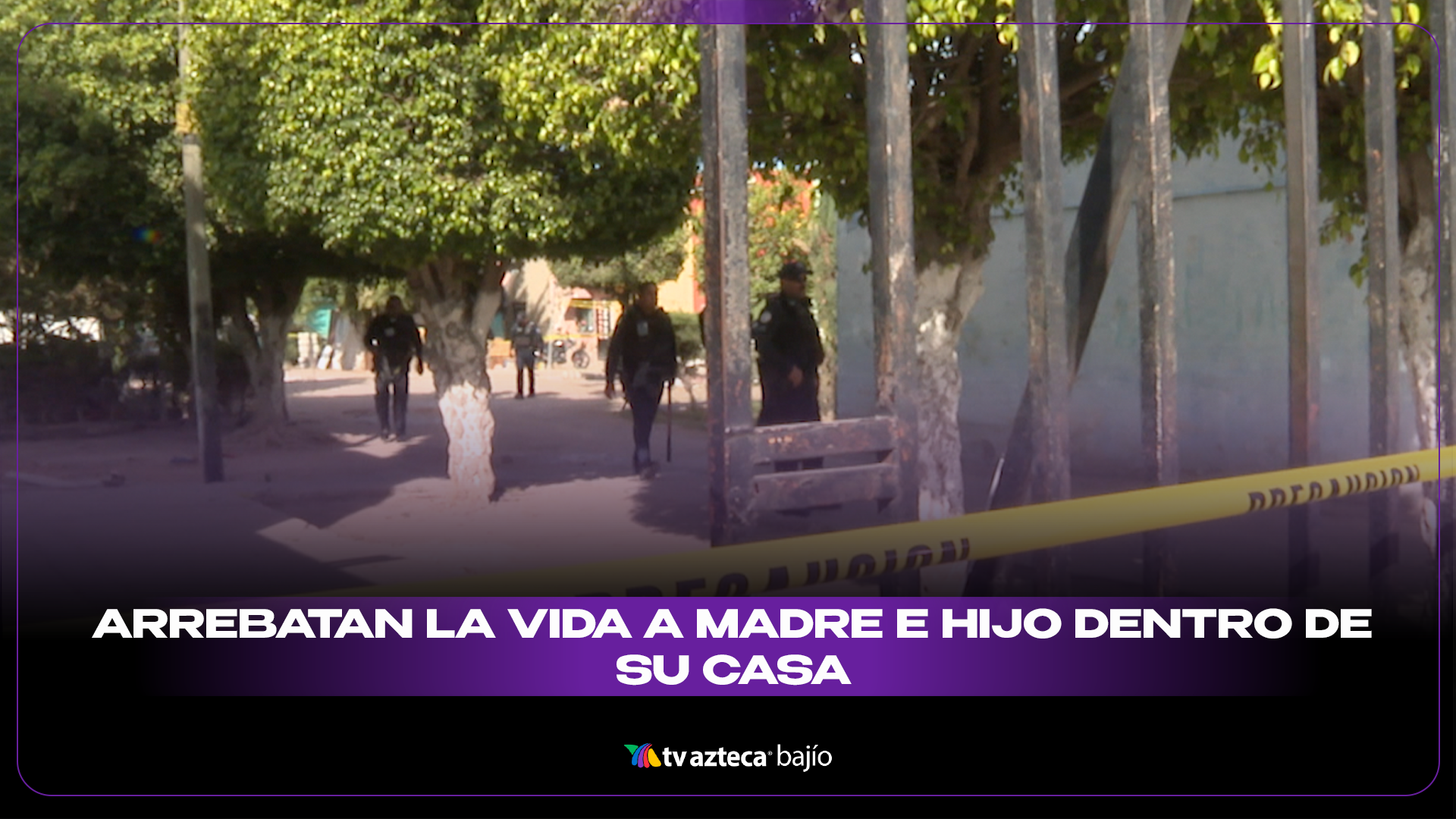 Arrebatan la vida a madre e hijo dentro de su casa en León (VIDEO)