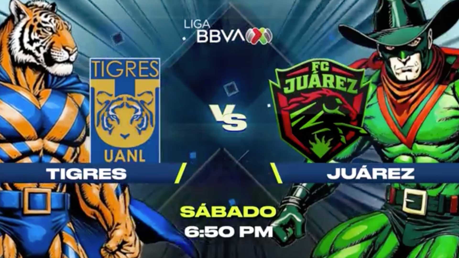 Tigres vs FC Juárez EN VIVO, Jornada 2 del Apertura 2025 de la Liga BBVA MX
