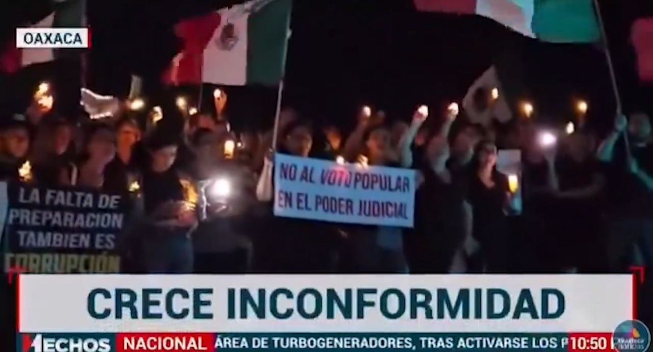 Se registran protestas en todo México contra la reforma judicial; así ...