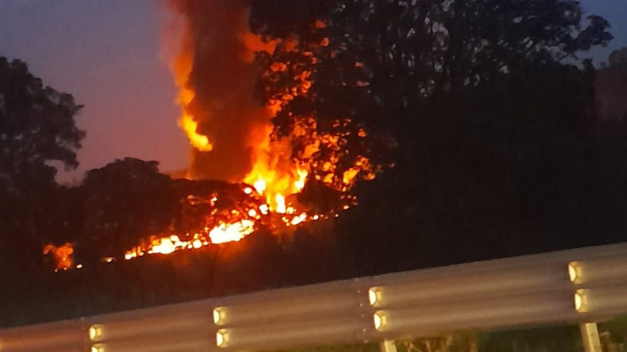 Incendio de pipa provoca caos en la autopista México-Puebla hoy 8 de ...