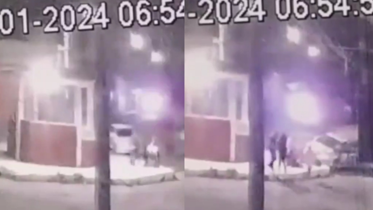 Ebrio sin control de su auto arrolla a mujer sentada en una banca en Puebla