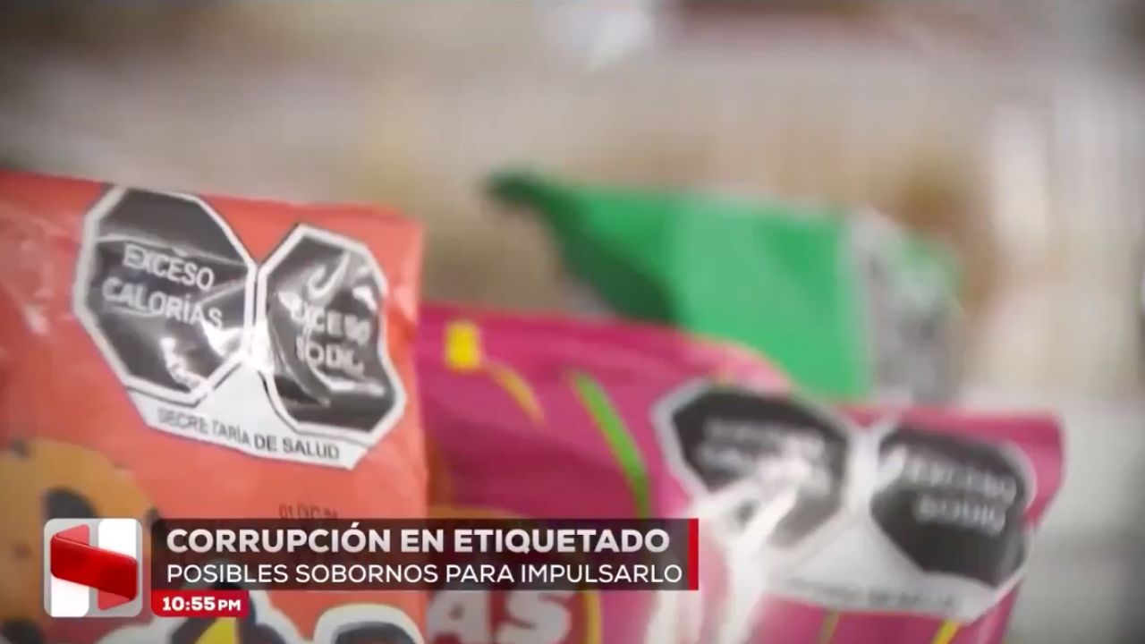 Señalan presunta red de sobornos vinculada a ley de etiquetado