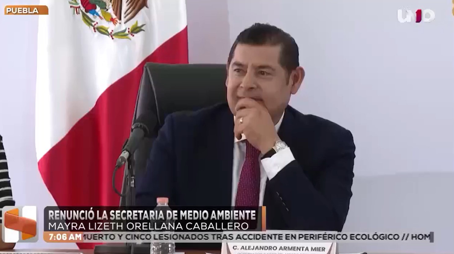 La secretaria de Medio Ambiente, Mayra Lizeth Orellana Caballero, renunció en medio de señalamientos al gobierno del estado de ecocidio por el proyecto del cablebús.
