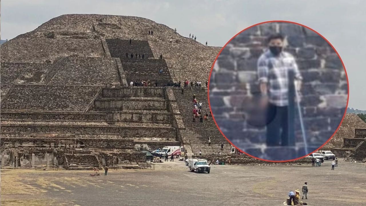 IMAGEN FUERTE: Revelan presunto ARSENAL dentro de la mochila de Julio César ‘N’, atacante de Teotihuacán