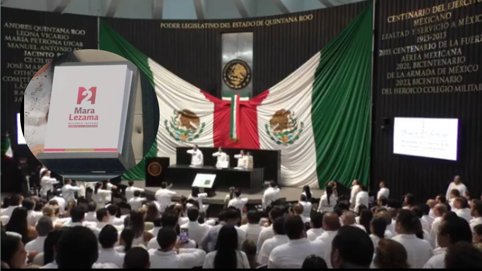 Entrega Mara Lezama glosa de su segundo informe de gobierno en el ...