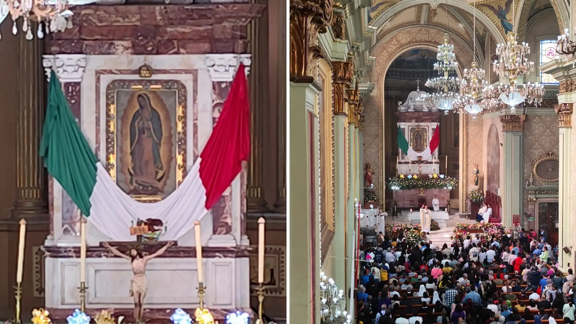 Horarios mañanitas, misas y quema castillo Santuario Guadalupe León Gto ...