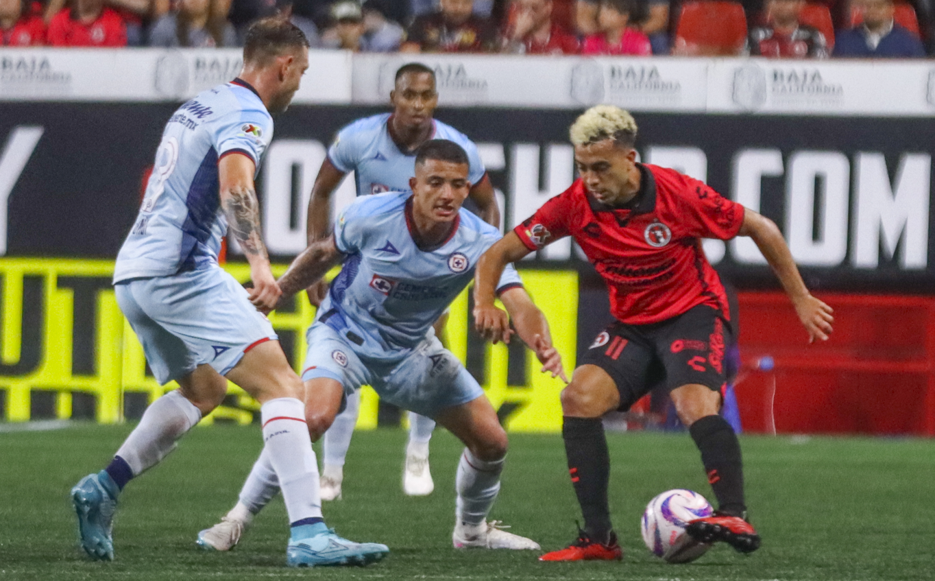 Resultado y goles Xolos Cruz Azul Jornada 3 Apertura 2023