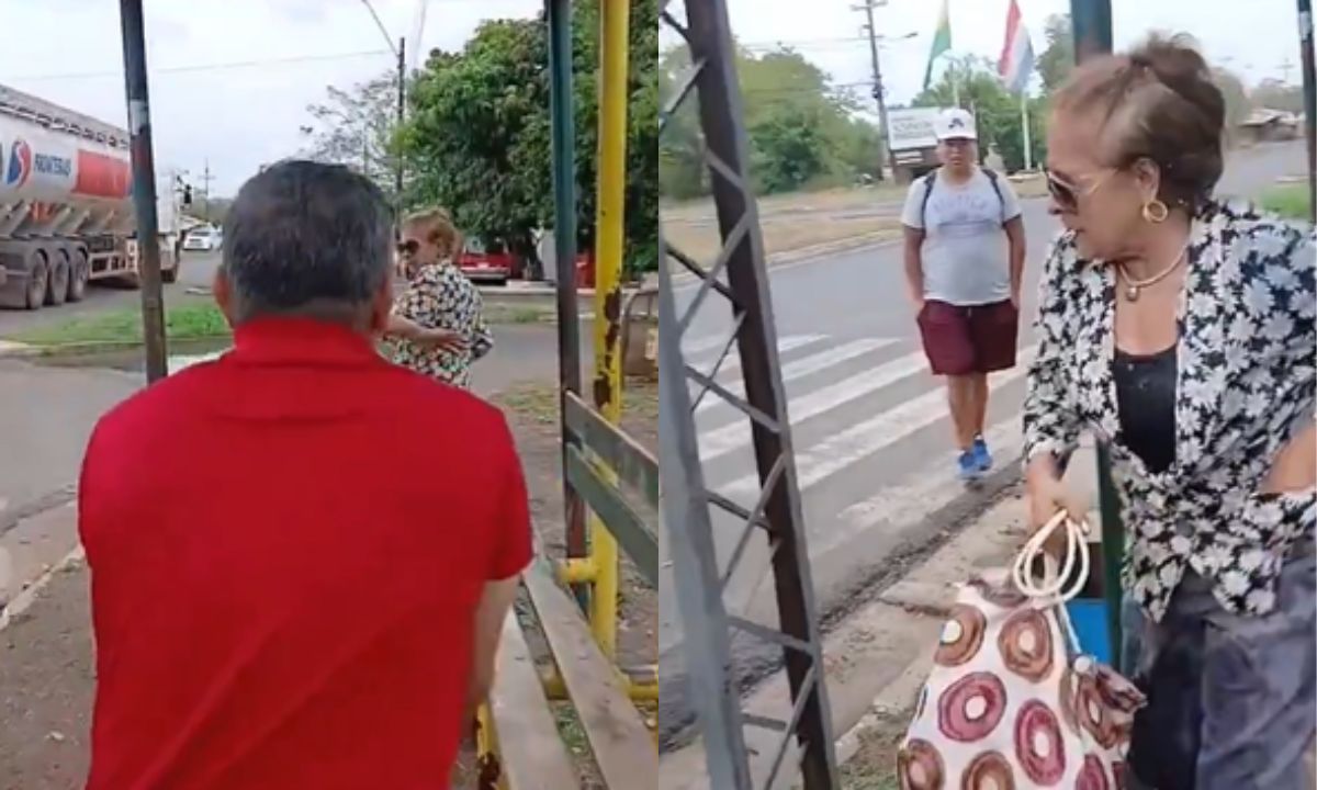 ¿Cómo ocurrió la pelea entre conductor y mujer de la tercera edad en ...