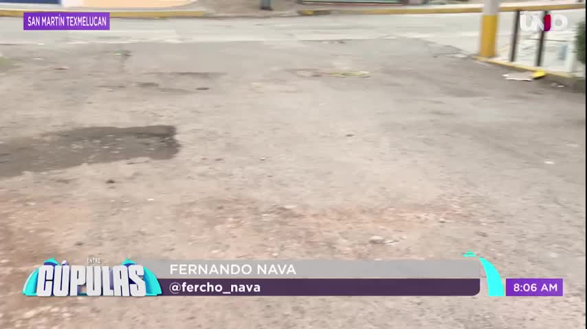 Calles “lunares” en Texmelucan: vecinos denuncian baches y abandono total