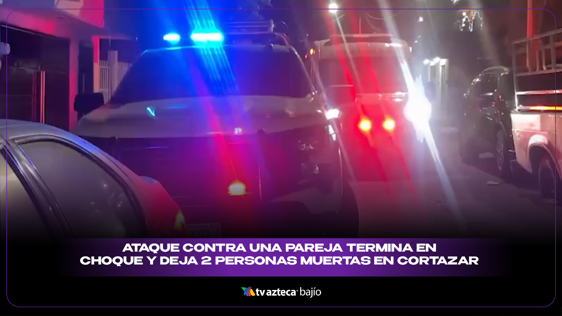 Ataque armado contra pareja termina en choque y deja dos personas sin ...