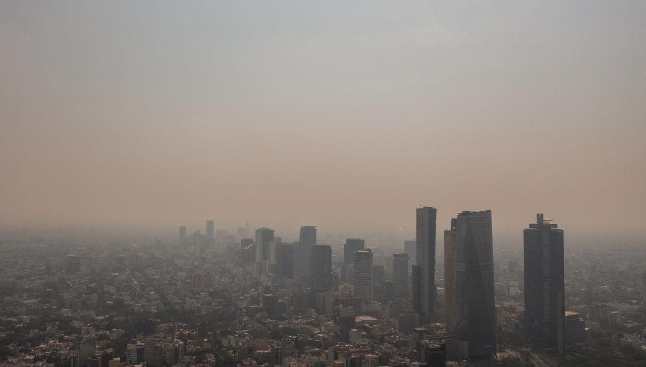 Reportan muy mala calidad del aire en CDMX y Edomex