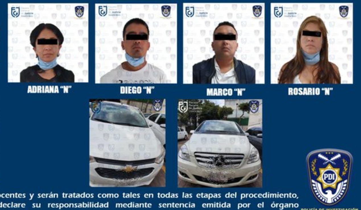 Detienen a cuatro por intento de robo a una casa en la Benito Juárez