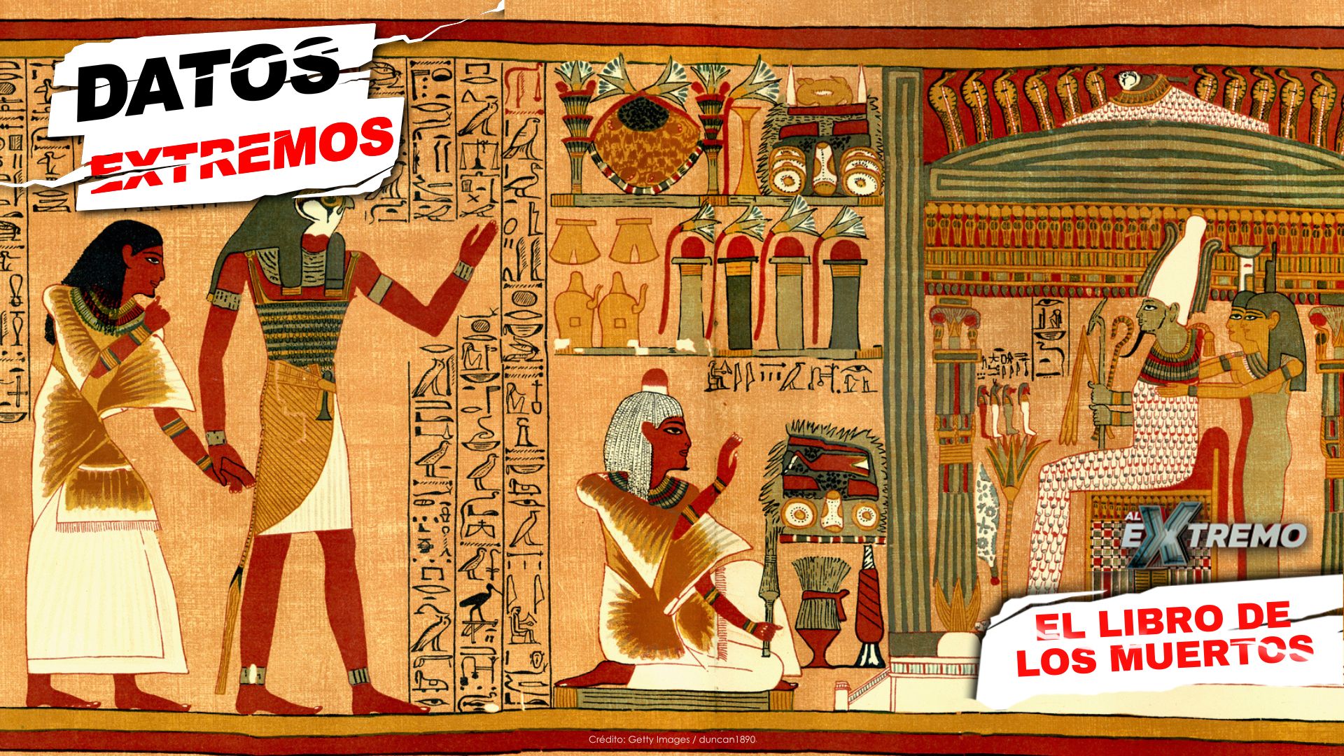 Datos Extremos: qué es el libro de los muertos