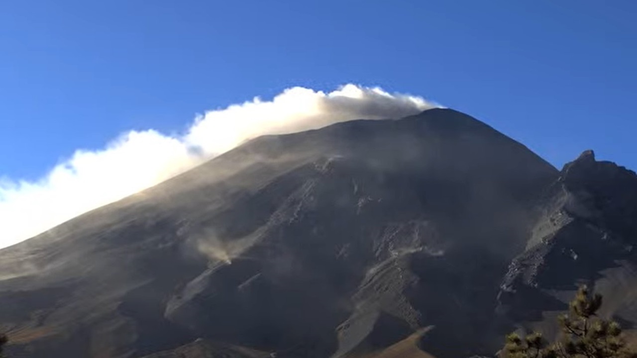 ¿Dónde caerá ceniza del volcán Popocatépetl hoy 2 de febrero de 2024?