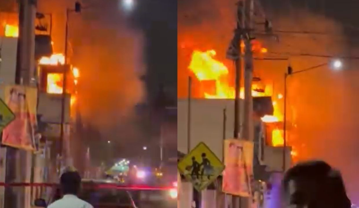 Incendio acaba con vivienda en Momoxpan