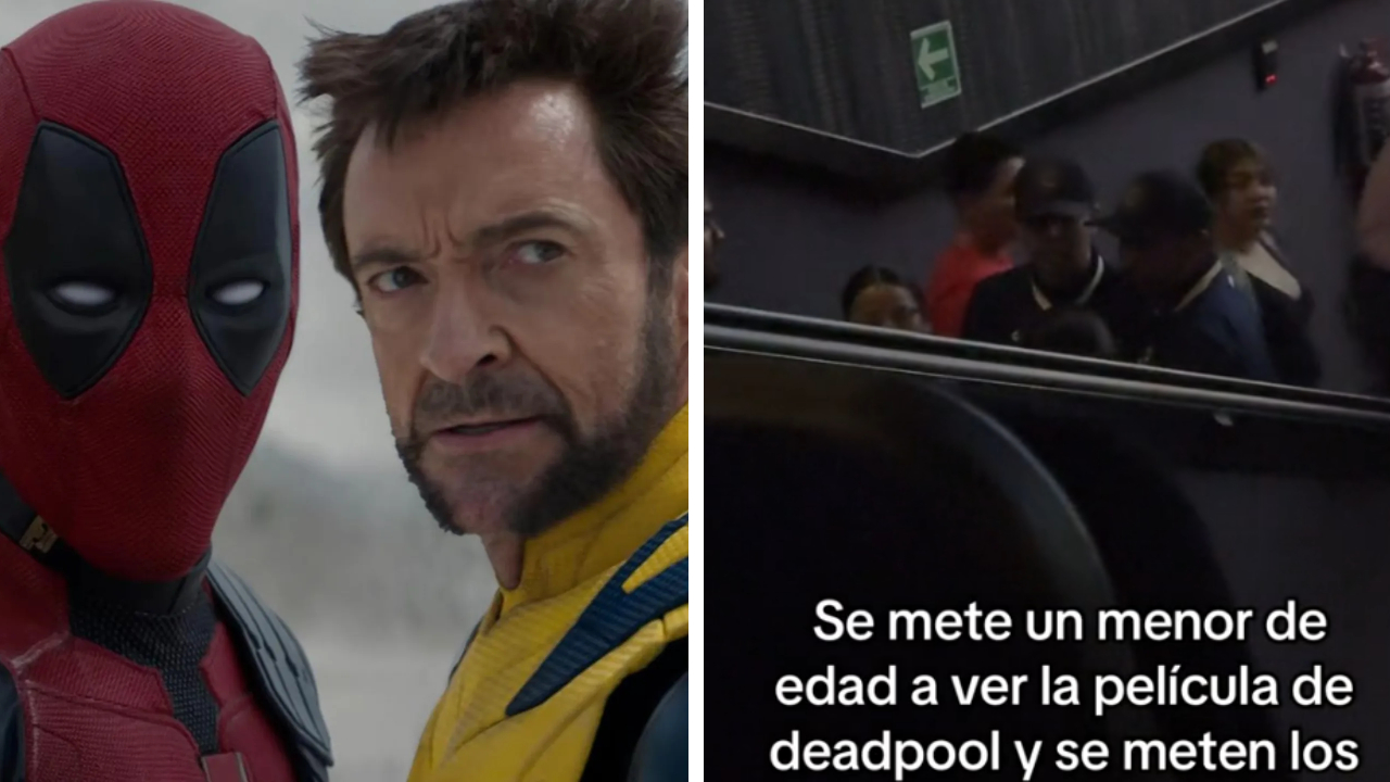 Aztec Deadpool Sacan a niño de sala de cine por intentar ver 'Deadpool & Wolverine ...