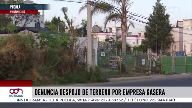 Denuncia doña Petra despojo de predio