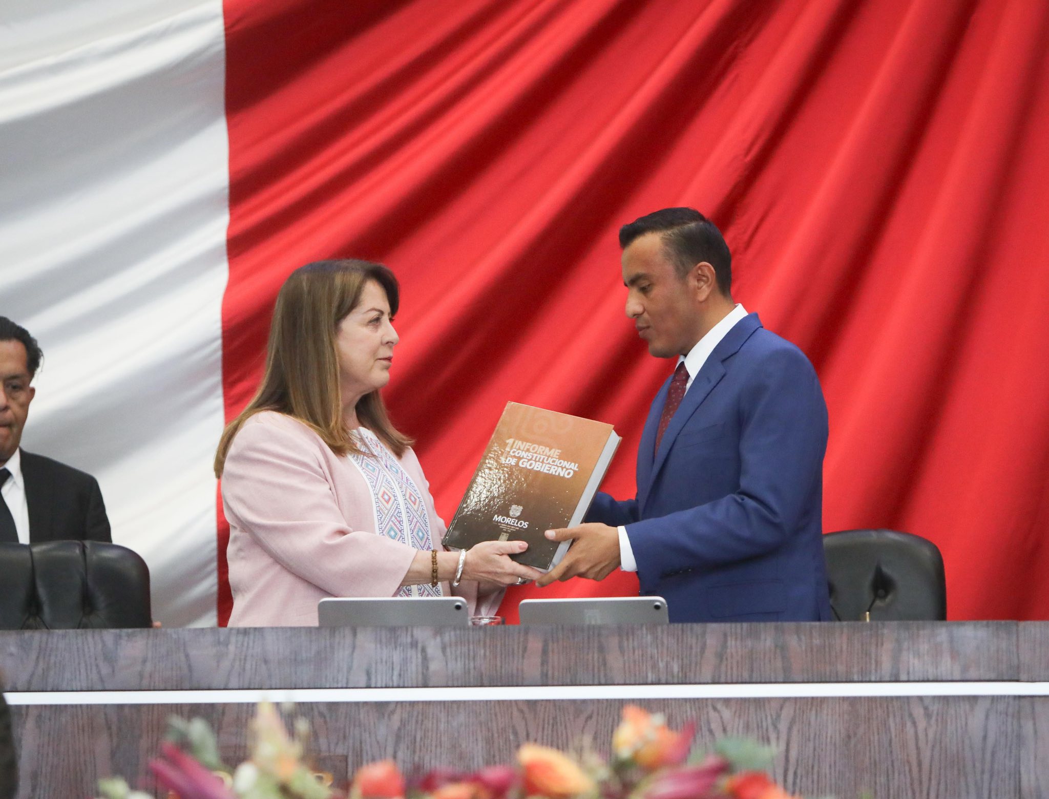 Gobernadora de Morelos hizo entrega de su Primer Informe de Gobierno al ...