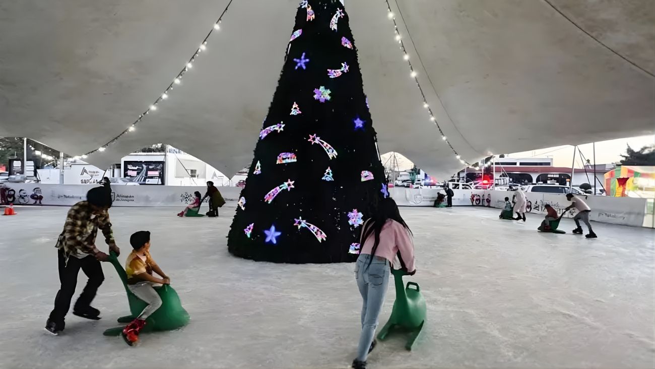 Planazo gratis para Navidad: Lista de pistas de hielo sin costo en CDMX