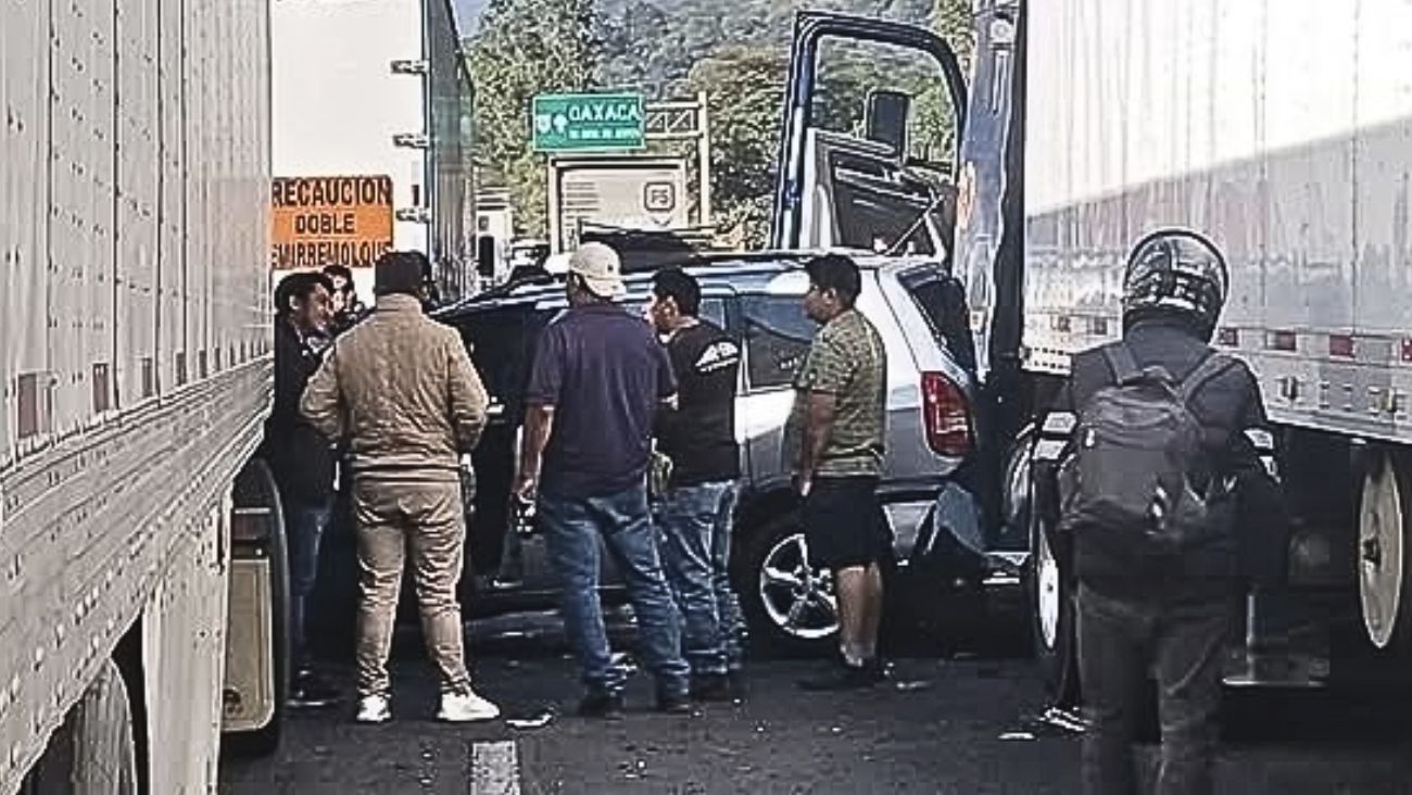 ¡Evita la zona! Se registró una carambola en la autopista Puebla-Orizaba  hoy  23 de noviembre; hay lesionados