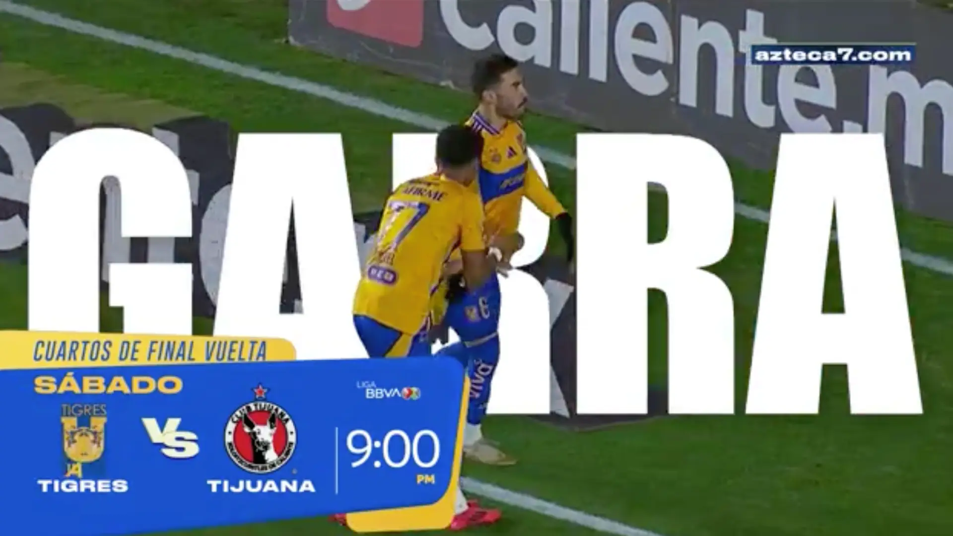 Tigres vs Xolos EN VIVO y GRATIS, cuartos de final vuelta Apertura 2025