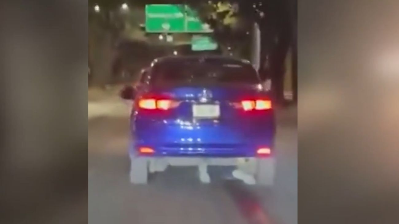 Video: Motociclista muere tras ser arrastrado por un auto en Periférico, alcaldía Iztapalapa