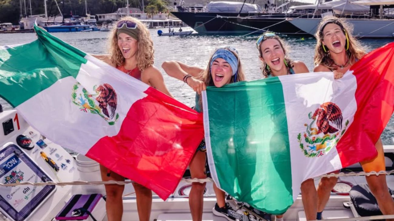 ¡México hace historia! Jóvenes cruzan el Atlántico remando y rompen récord