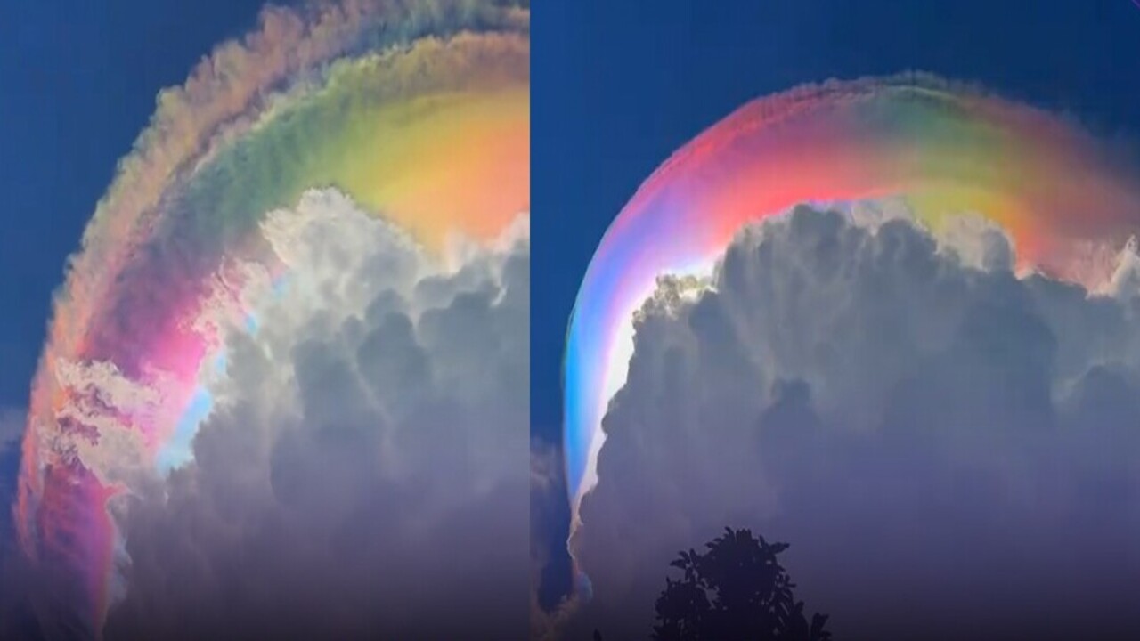 VIDEO: Nubes iridiscentes son captadas en Indonesia ¿Cómo se forman?