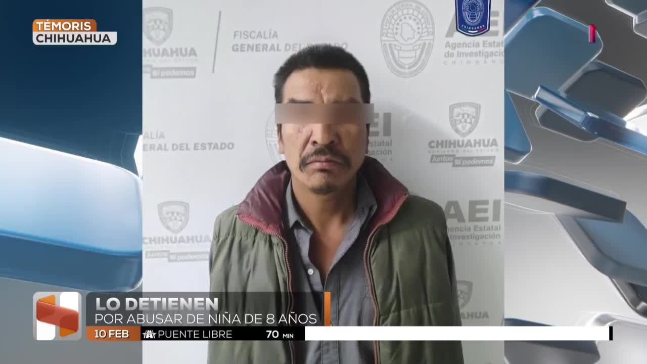 Detienen en Temoris a hombre acusado de violación agravada contra menor ...