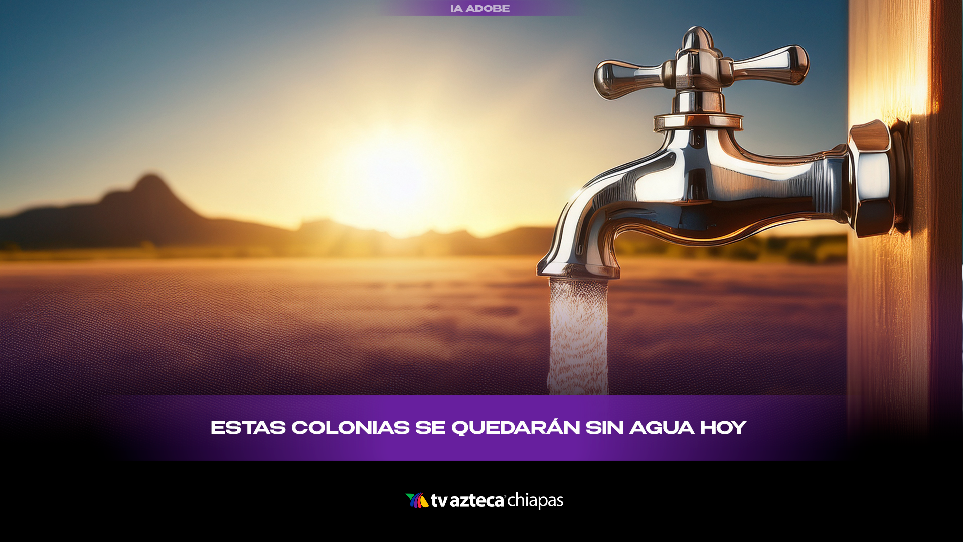 Colonias en Tuxtla Gutiérrez se quedan sin agua hoy 23 de junio de 2025