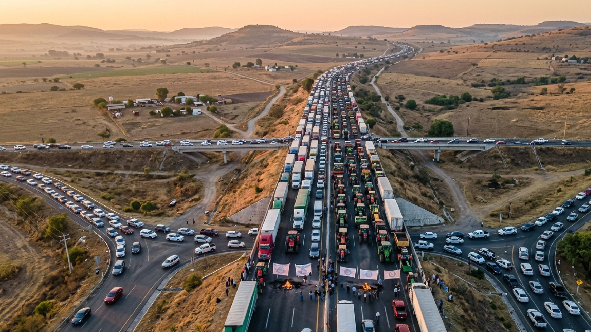 Bloqueos en Guanajuato hoy martes 7 de abril 2026: Carretera Pénjamo-La ...