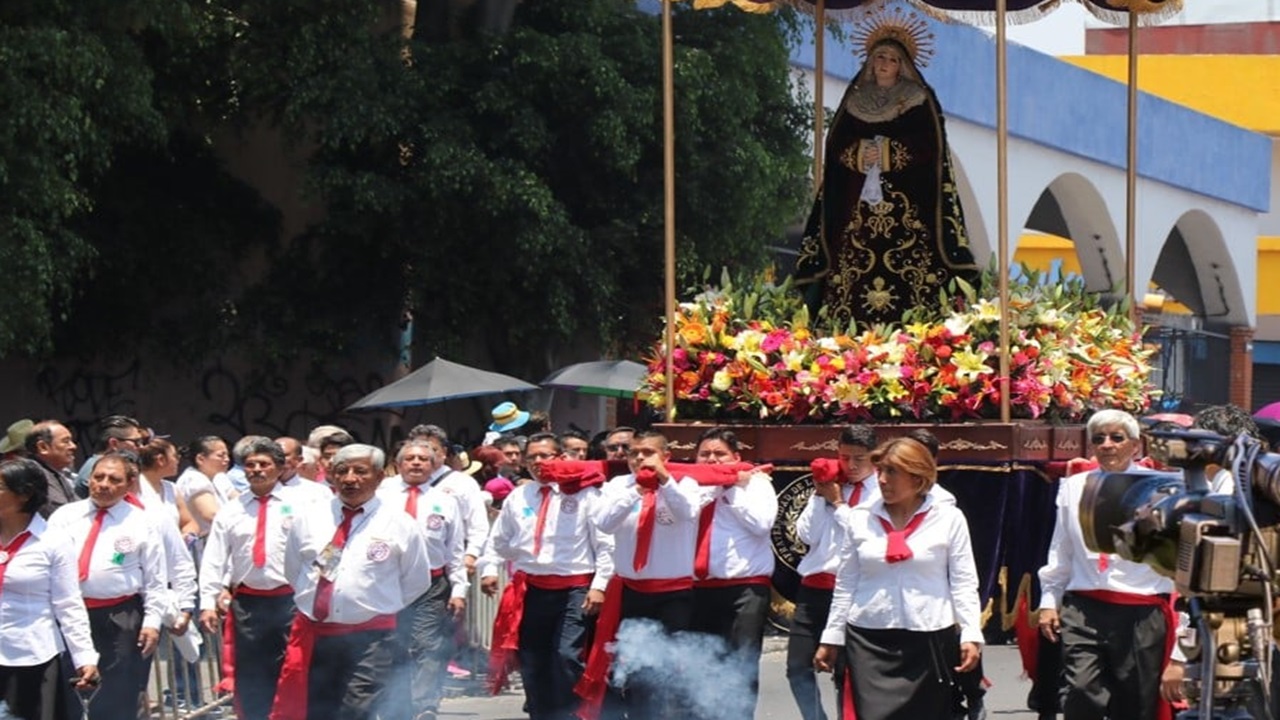 ¿Cuál es el RECORRIDO de la Procesión de Viernes Santo en Puebla 2024?