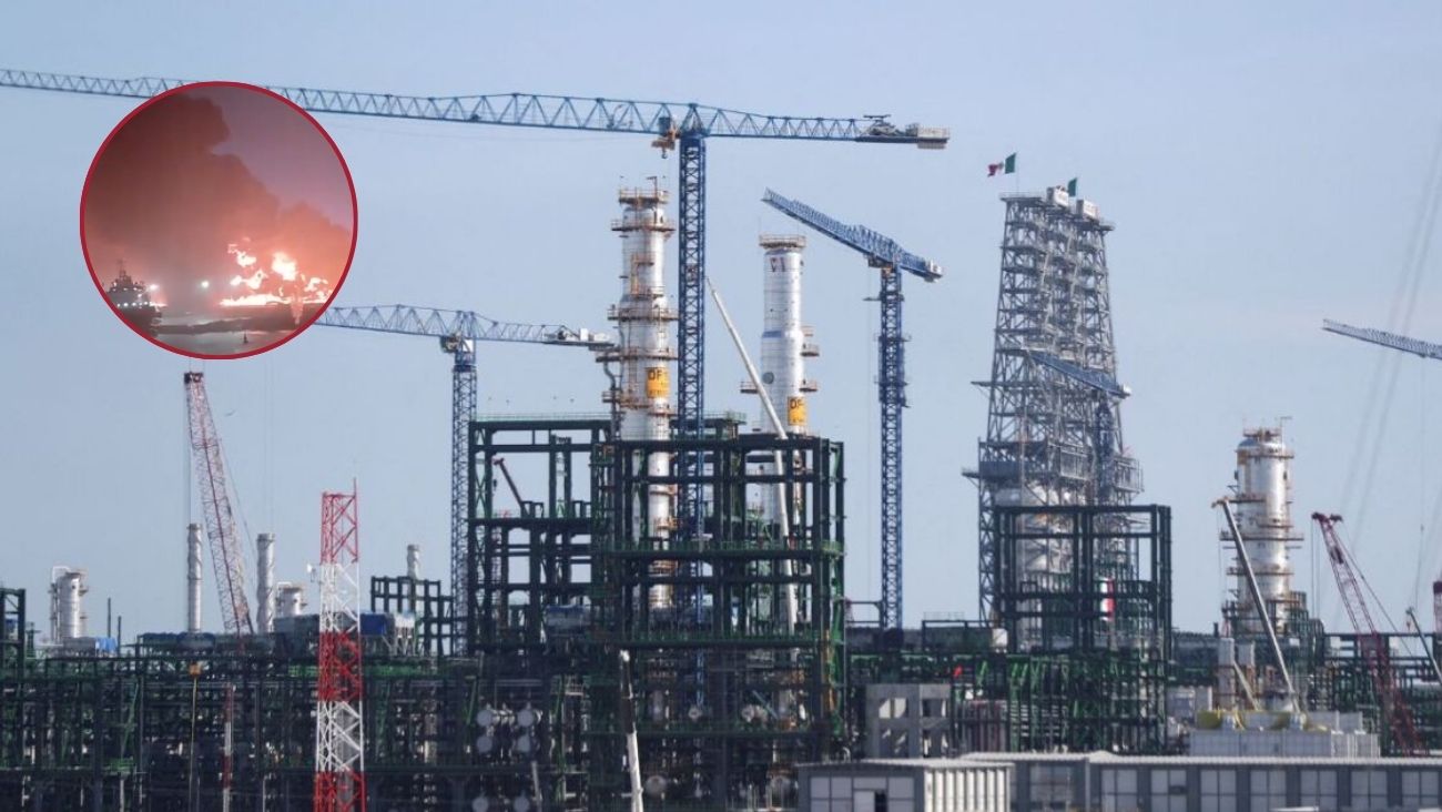 Pemex confirma 5 muertos tras incendio en refinería Dos Bocas