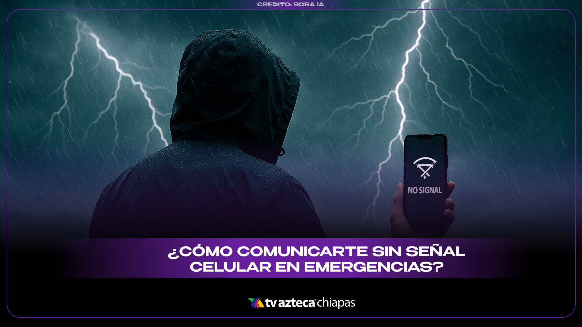 ¿Cómo comunicarte sin señal de celular y red en emergencias o desastres ...