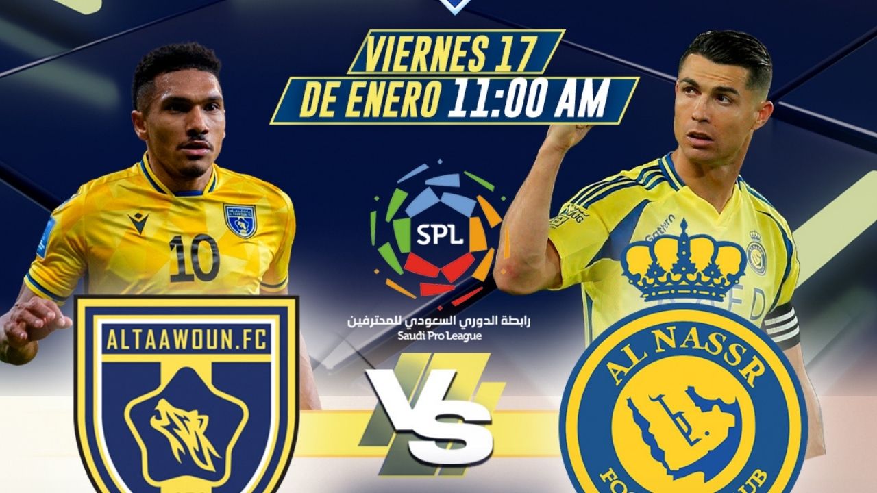 Al Nassr vs Al Taawon: dónde ver en vivo