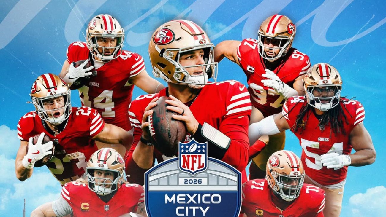 OFICIAL: Los 49ers regresan a México en 2026; todo lo que debes saber del partido en el Estadio Azteca